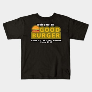 Welcome to Good Burger Worn Out Kids T-Shirt